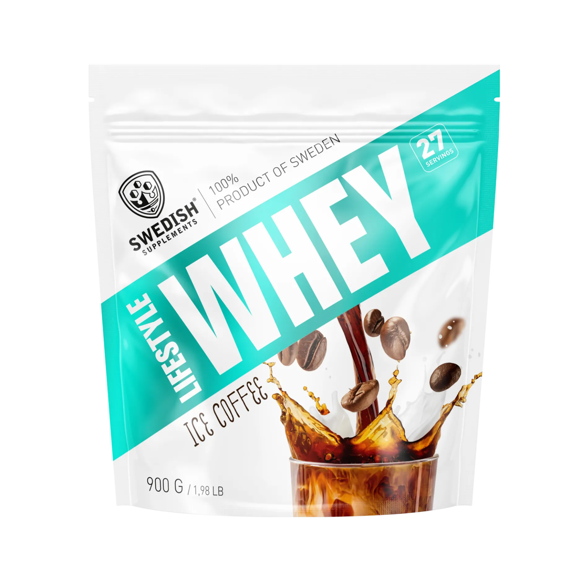 Swedish Supplements Lifestyle Whey Ice Coffe 900 g