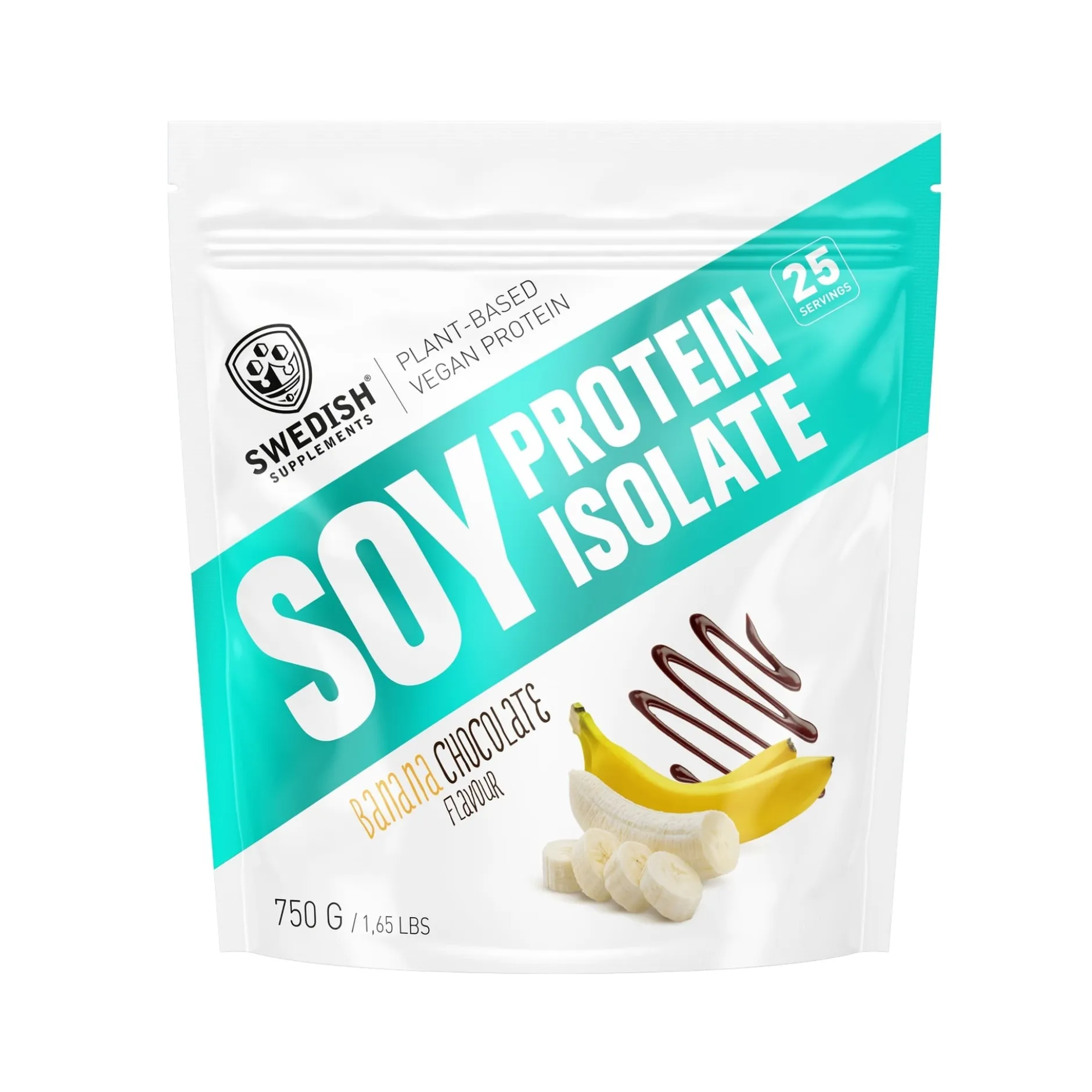 Swedish Supplements Soy Protein Isolate Banana chocolate 750 g