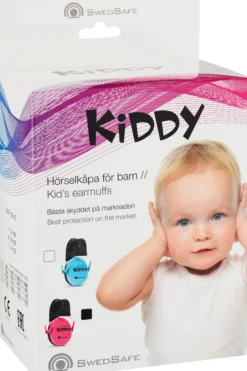 SwedSafe Kiddy Hörselkåpa Rosa 1 st