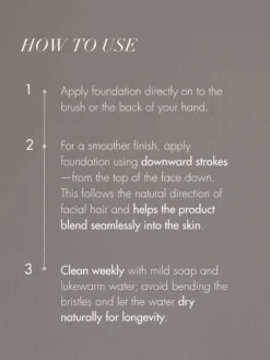 Sweed 04 Foundation Brush