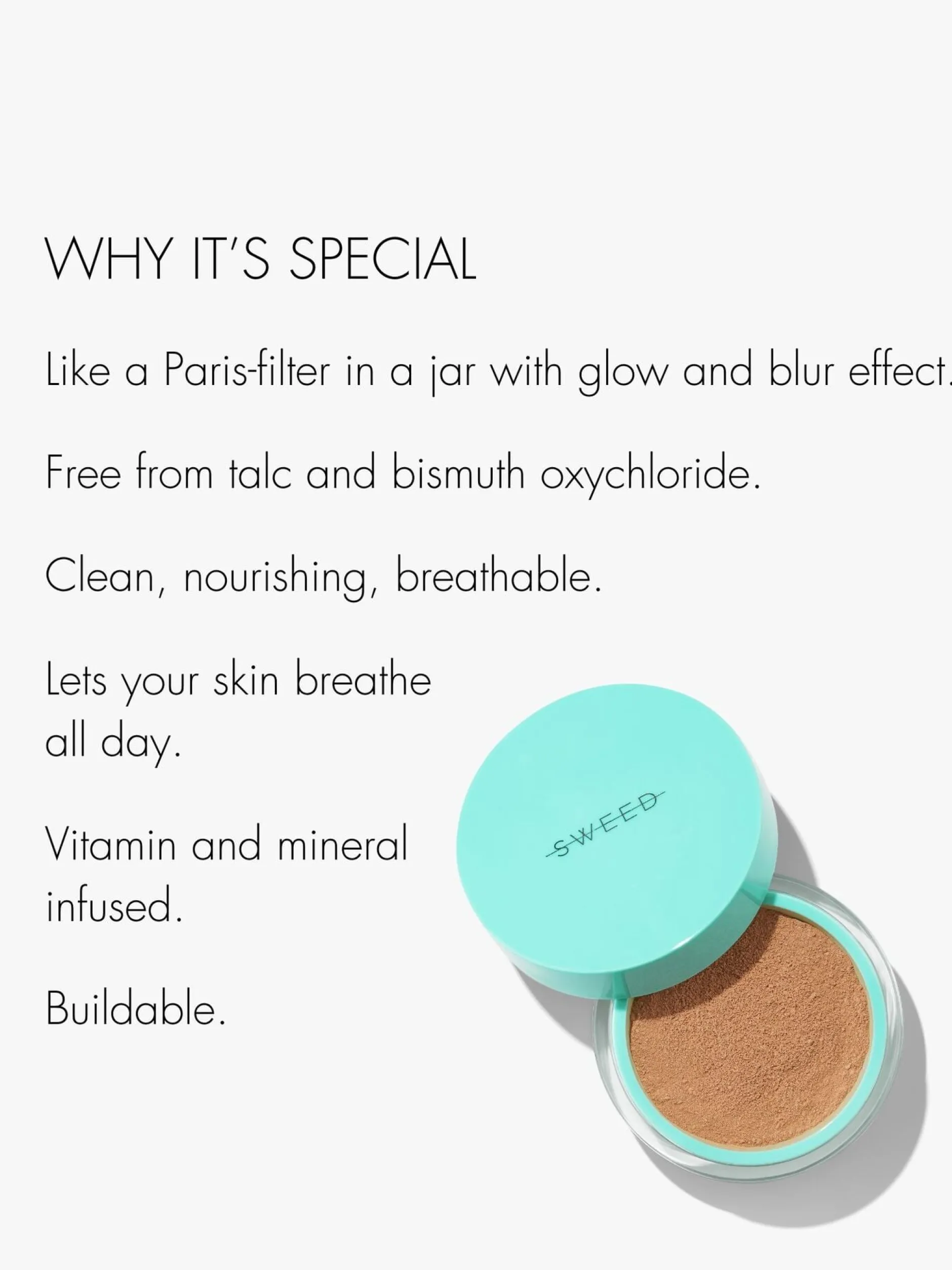 SWEED Miracle Powder - Golden Medium 03