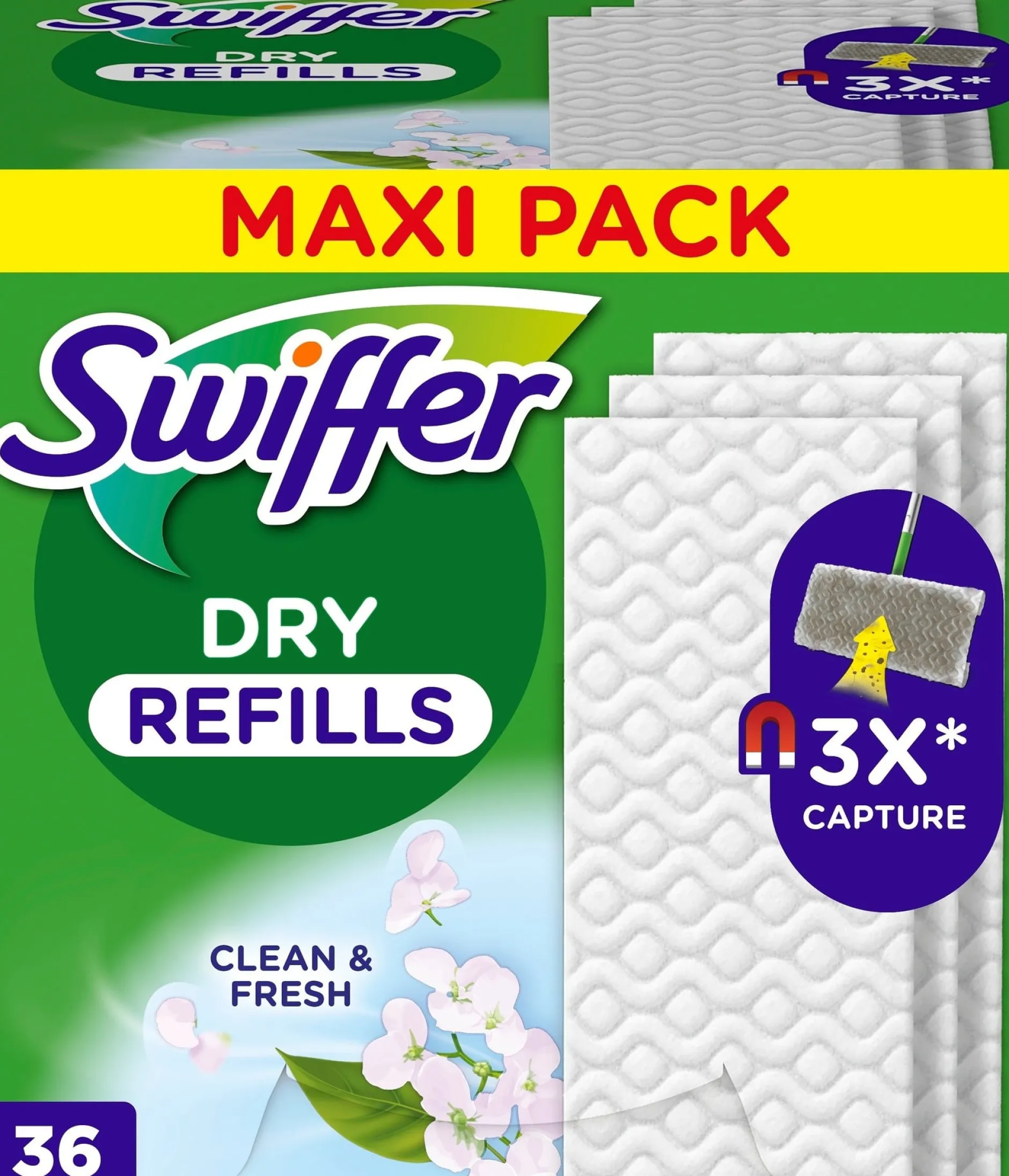 Swiffer Sweeper Refilldukar 36 st
