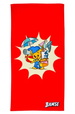Swimpy Bamse Badhandduk Stranden