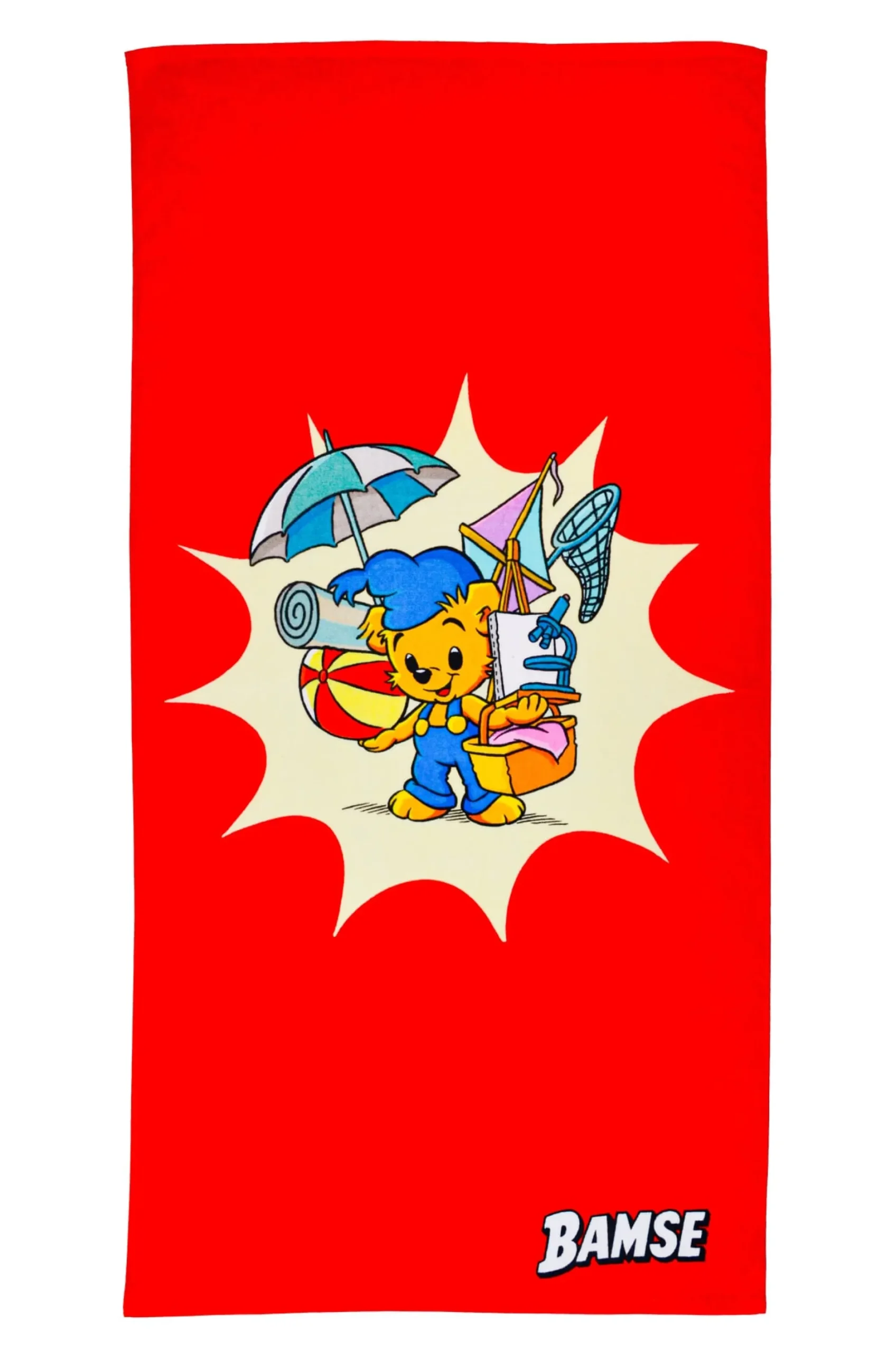 Swimpy Bamse Badhandduk Stranden