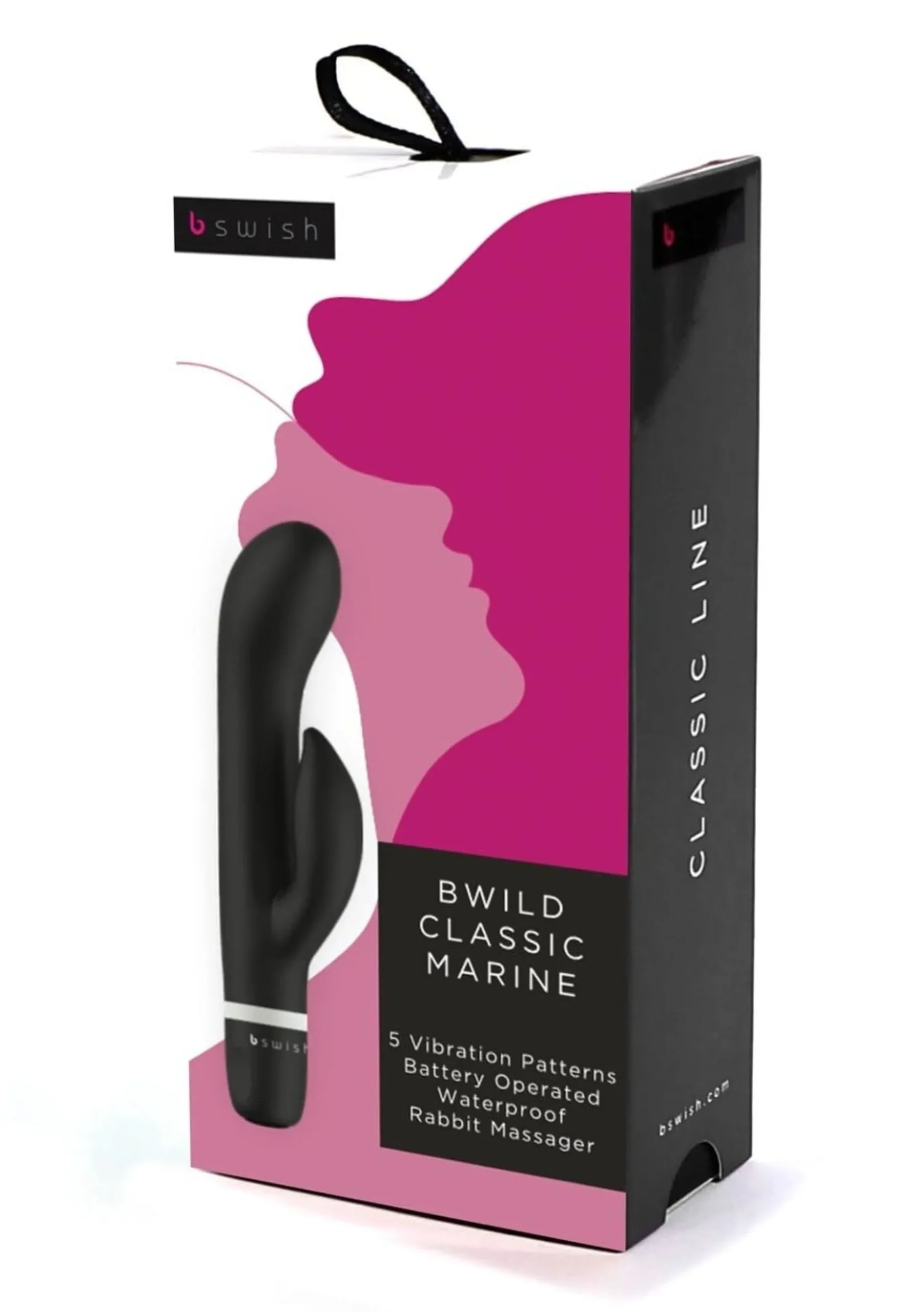 Swish Bwild Classic Marine Vibrator Black