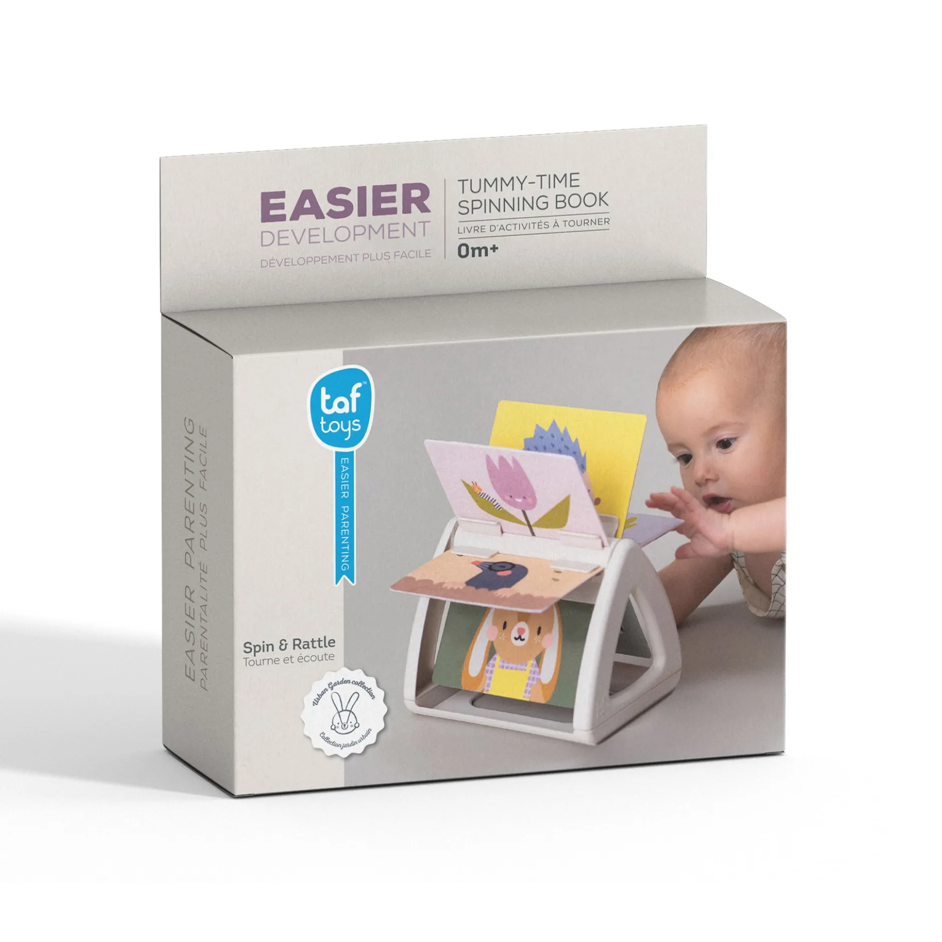 Taf Toys Tummy Time Spinning Book 1st