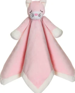 Teddykompaniet Diinglisar Snuttefilt Katt Babyrosa