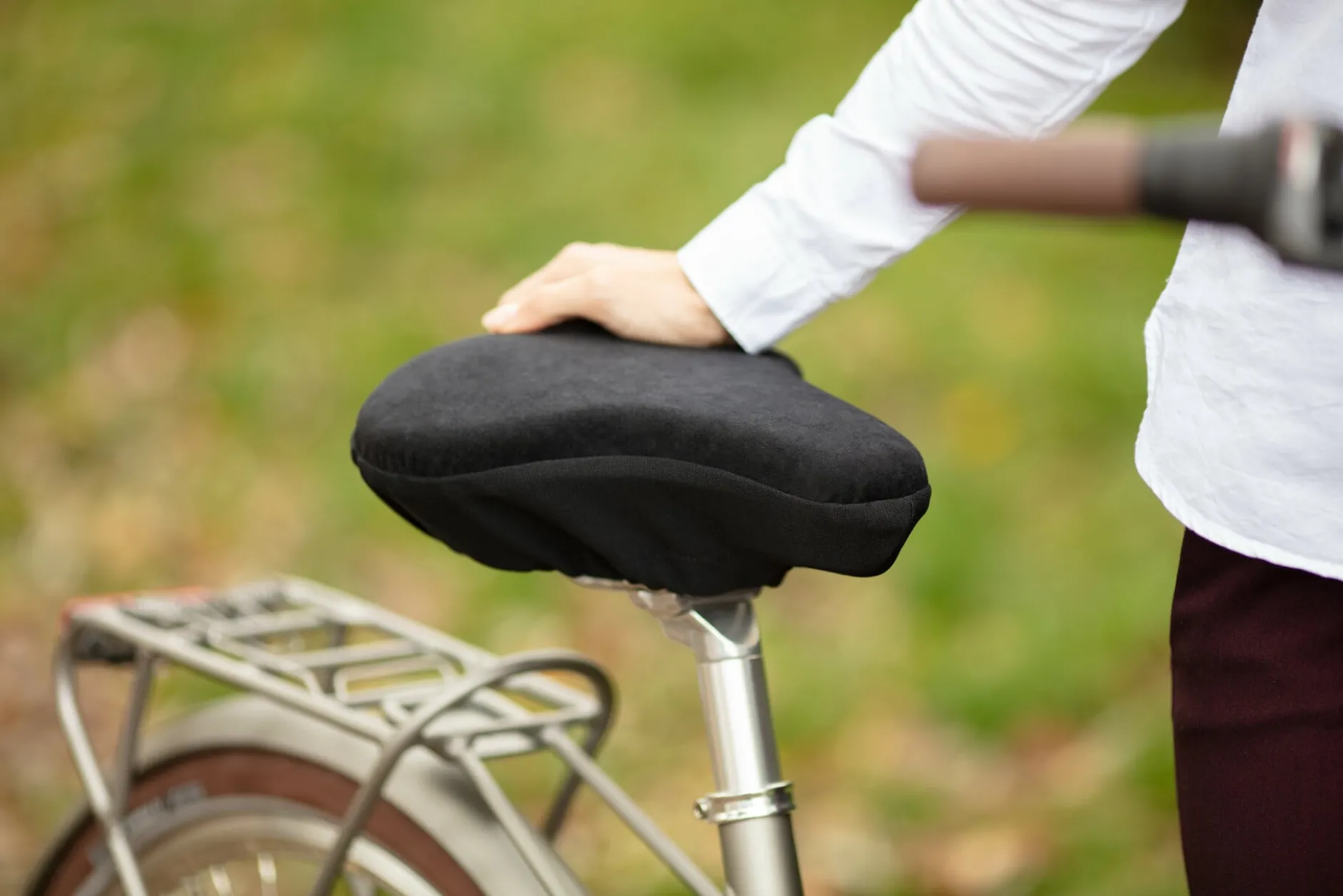 TEMPUR Cykelsadelsdyna Svart Small 1 st