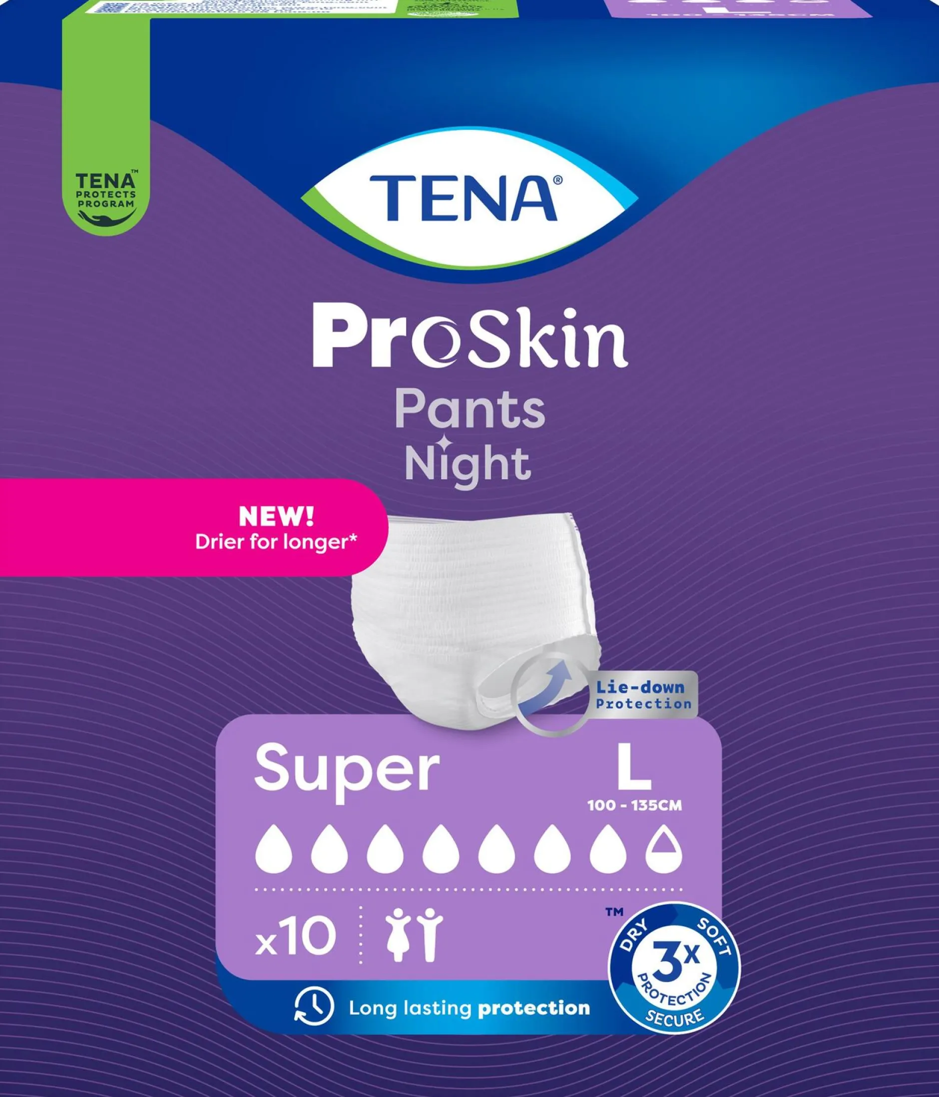 Tena Pants Night Super L