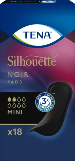 TENA Silhouette Noir Mini Binda 18 st