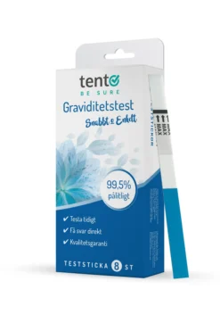 tento BE SURE Graviditetstest Sticka 8 st