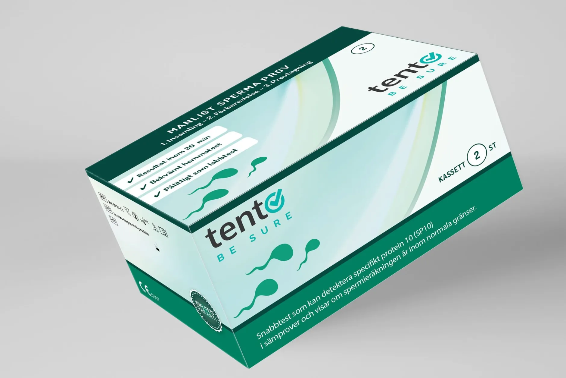 tento BE SURE Spermatest 2 st