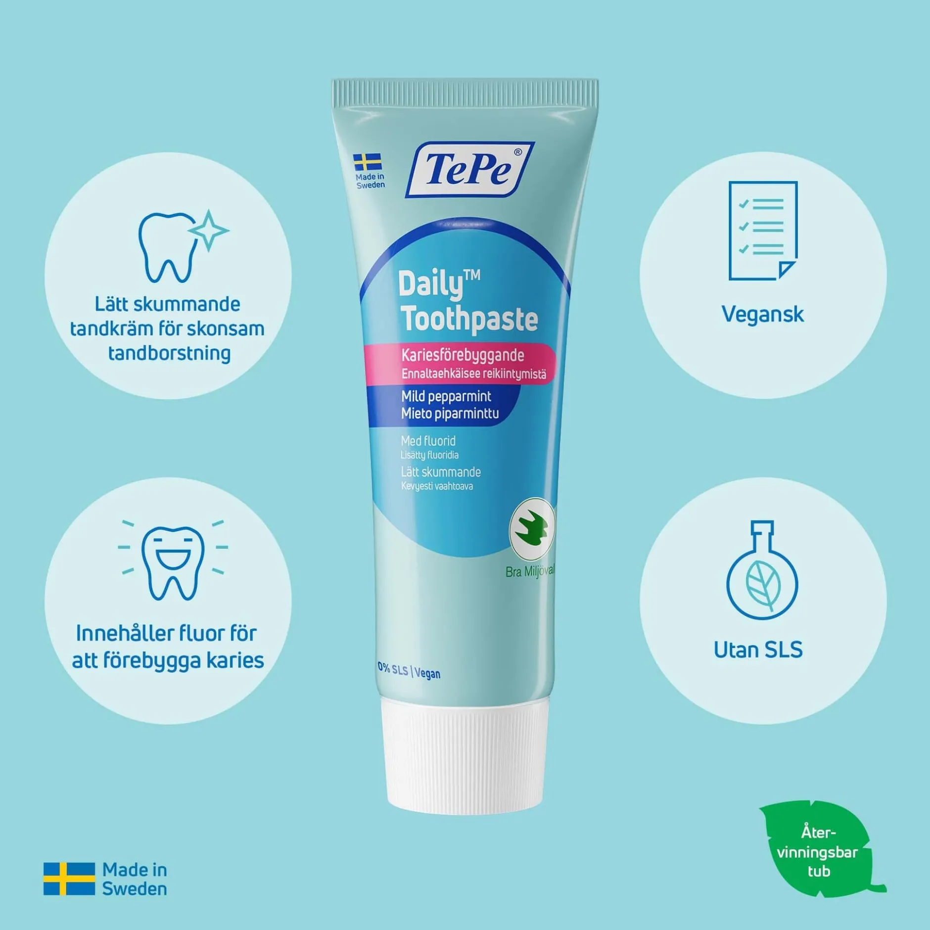 TePe Daily Toothpaste 75 ml