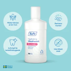 Tepe Hydrating Mouthwash Unflavoured 500 ml