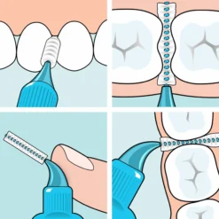 TePe Mellanrumsborste Original Röd 0,5mm 8-pack