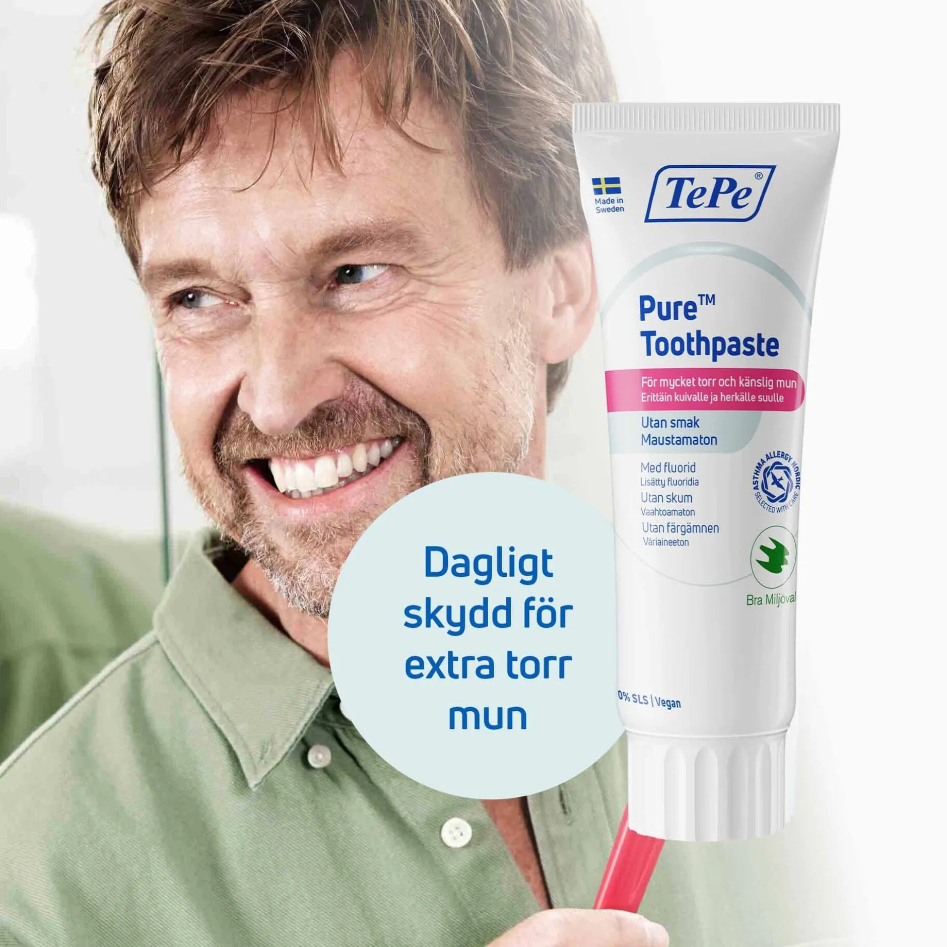 Tepe Pure Toothpaste Utan Smak 75 ml