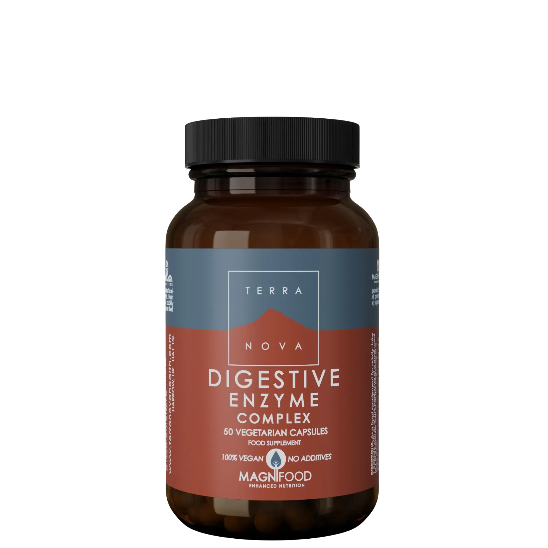 Terranova Digestive Enzyme Complex 50 kapslar