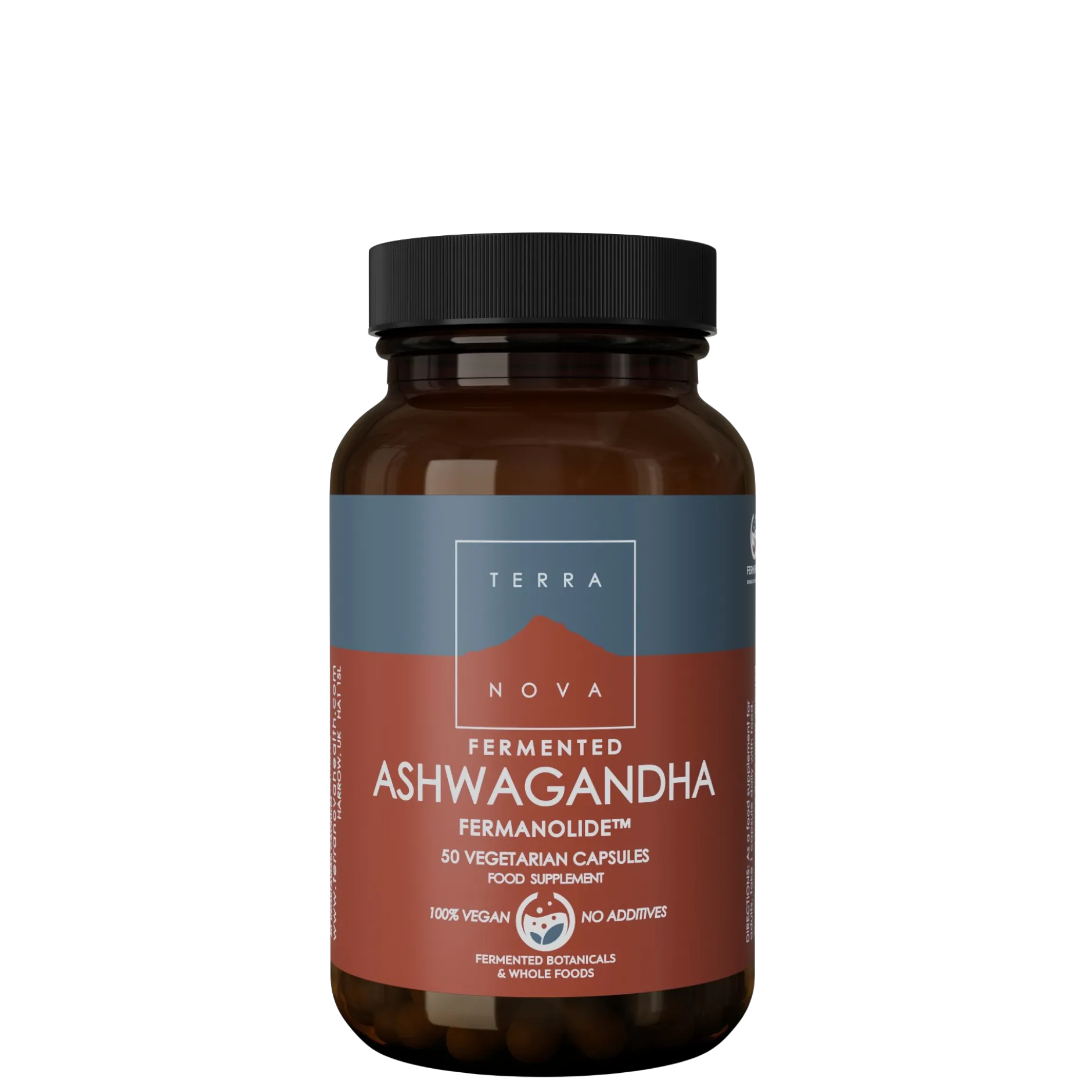 Terranova Fermented Ashwagandha Fermanolide 250 mg 50 kapslar