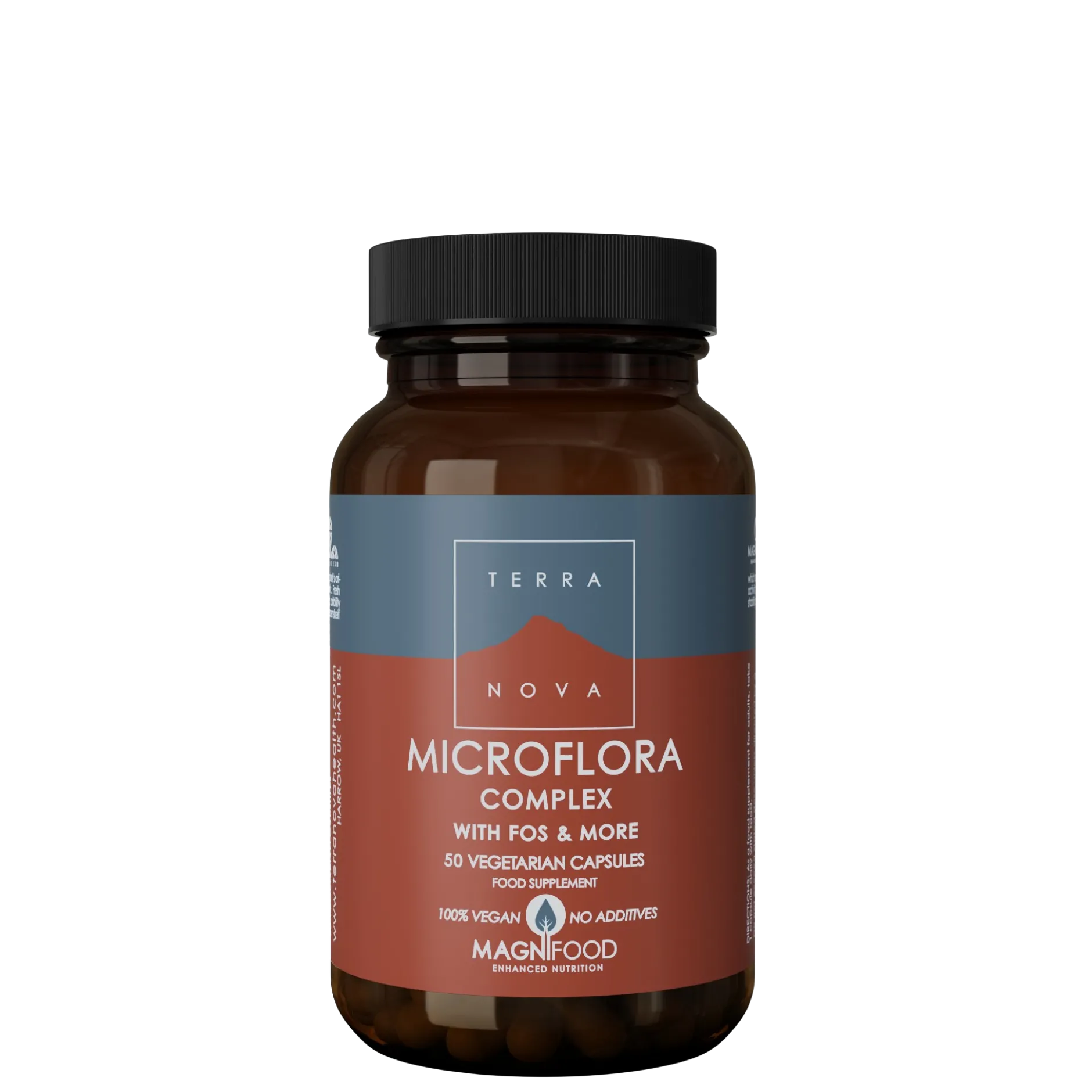 Terranova Microflora Complex with FOS & More 50 kapslar