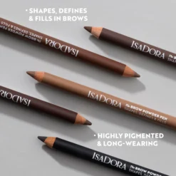 The Brow Powder Pen, Shapes, Defines & Fills 03 Medium Brown