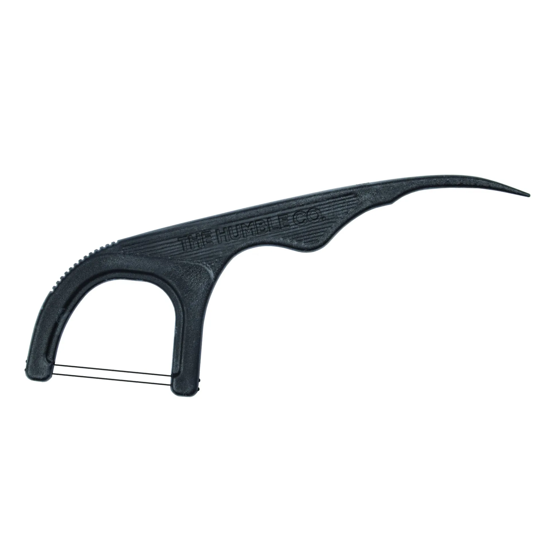 The Humble Co. Floss Picks Original Tandtrådsbyglar Charcoal 50 st