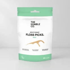 The Humble Co. Floss Picks Original Tandtrådsbyglar Mint 50 st