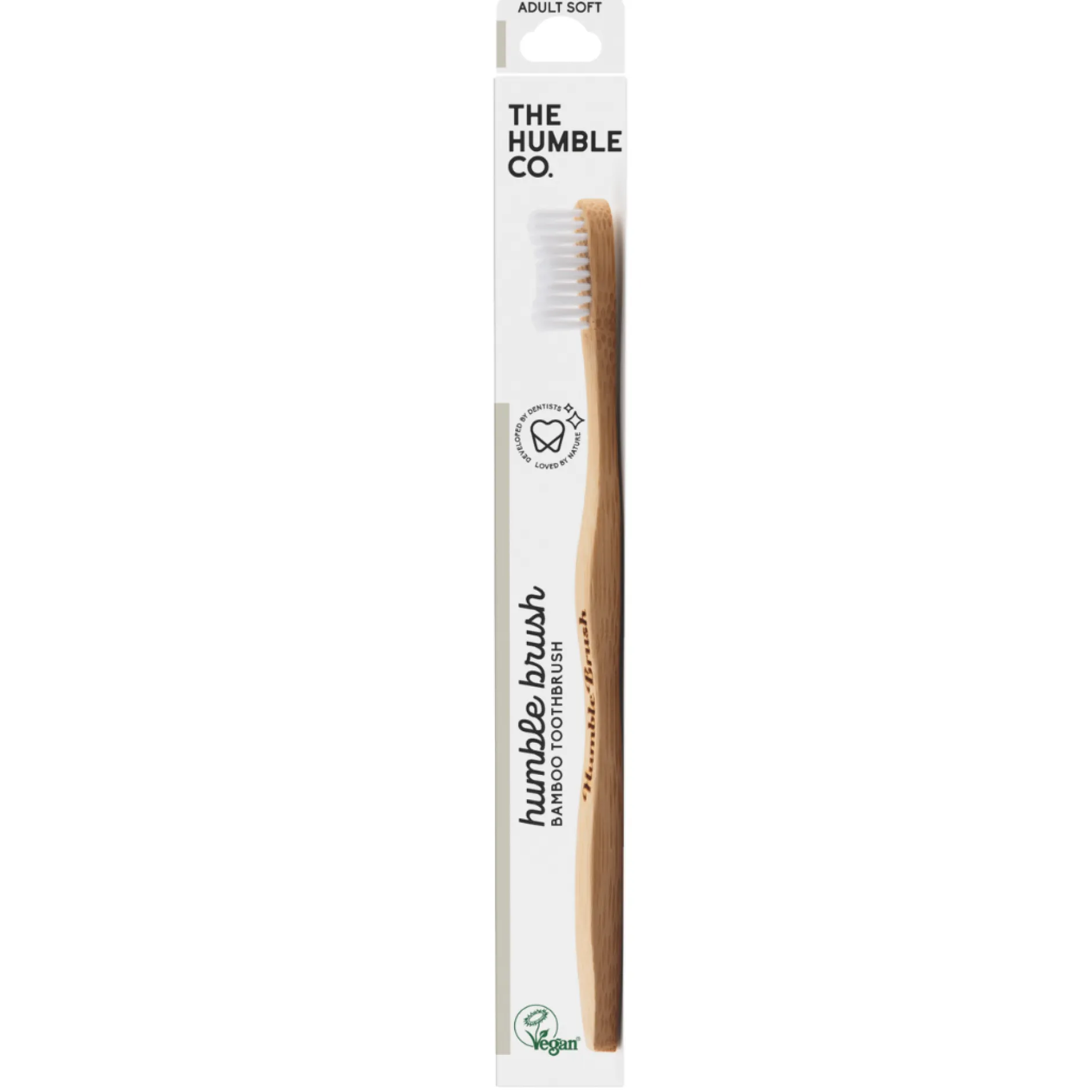 The Humble Co. Humble Brush Bambutandborste Soft Vit 1 st