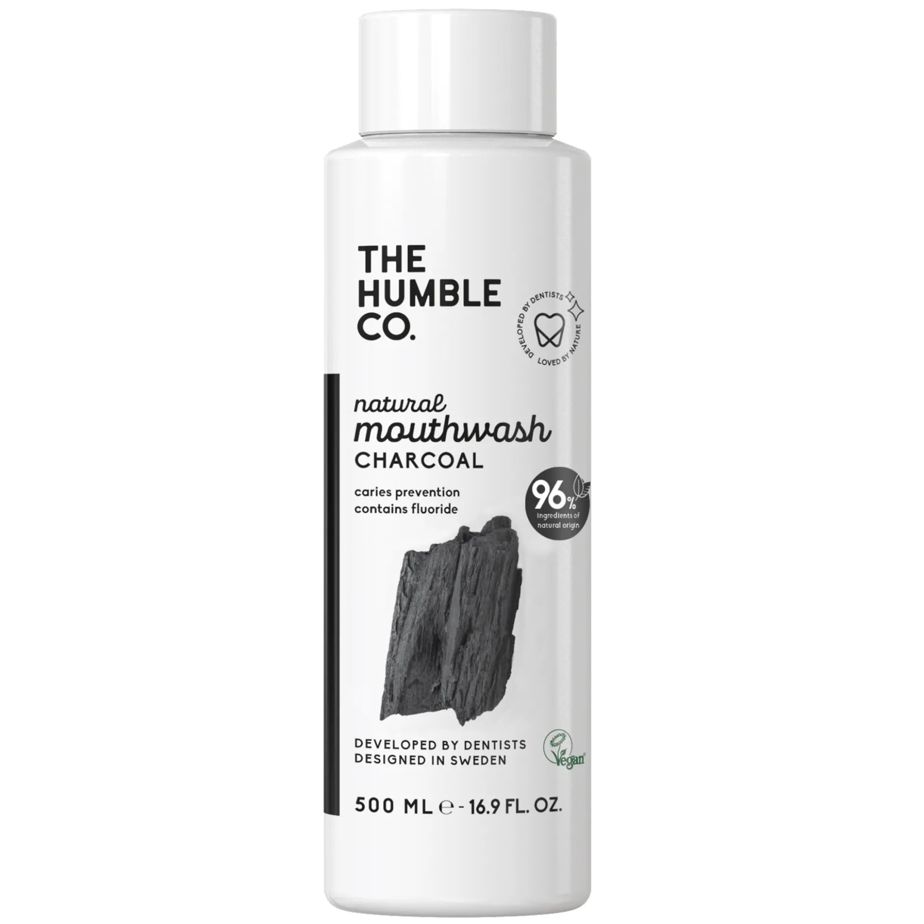 The Humble Co. Munskölj Charcoal 500 ml