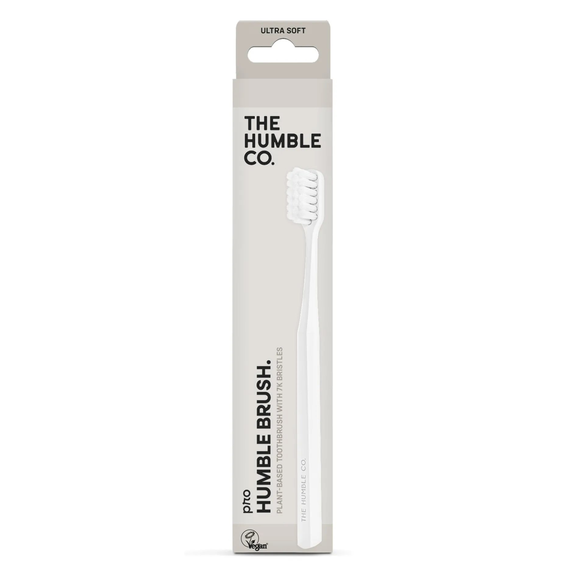 The Humble Co. Pro Humble Brush plant based 7k bristles ultra soft white