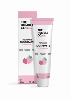 The Humble Co. Toothpaste Kids Strawberry Cosmos Natural 75 ml