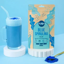 The Organic Labs Blå Spirulina Pulver 50 g