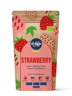 The Organic Labs Jordgubbs pulver, 70g
