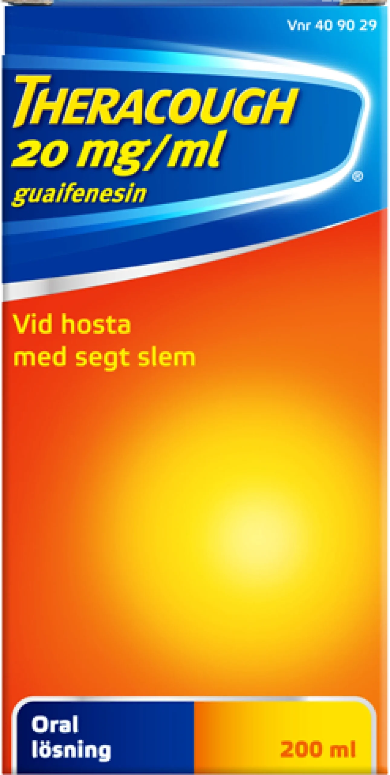 Theracough Hostmedicin vid slemhosta 20 mg/ml 200 ml