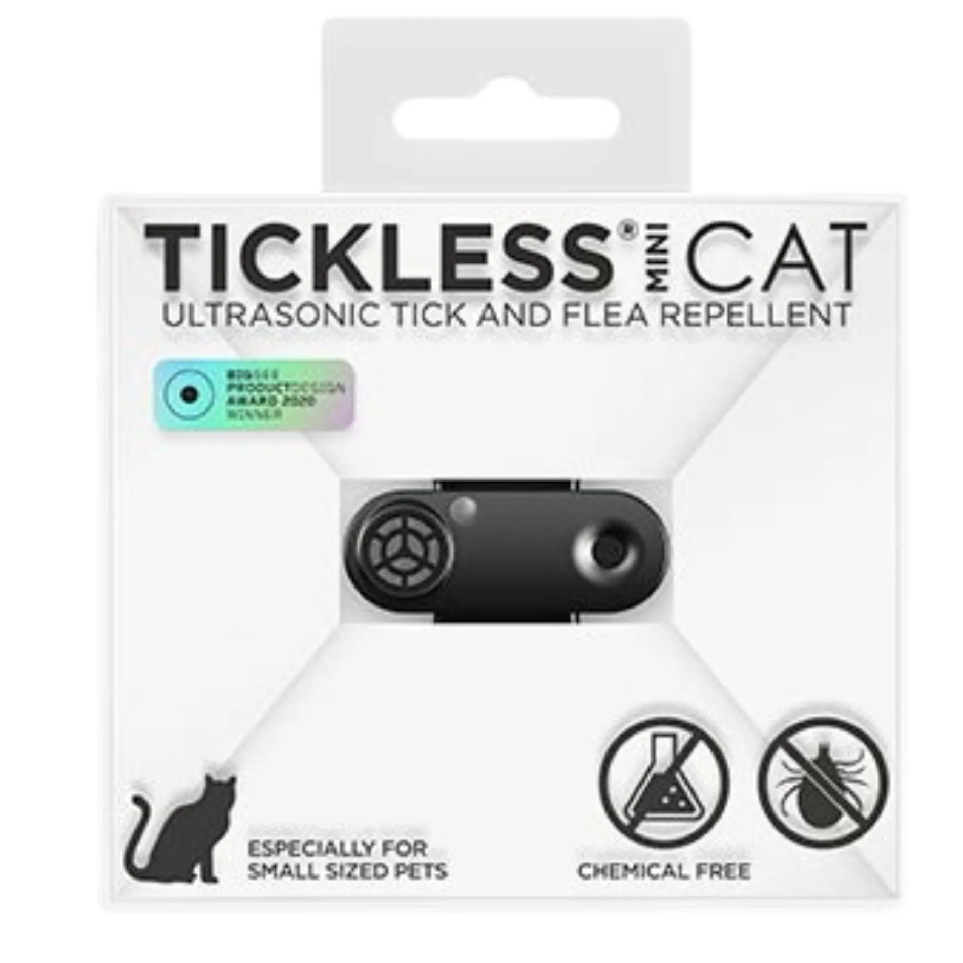 TICKLESS Pet Tick Repellent Mini Cat Black 1 st
