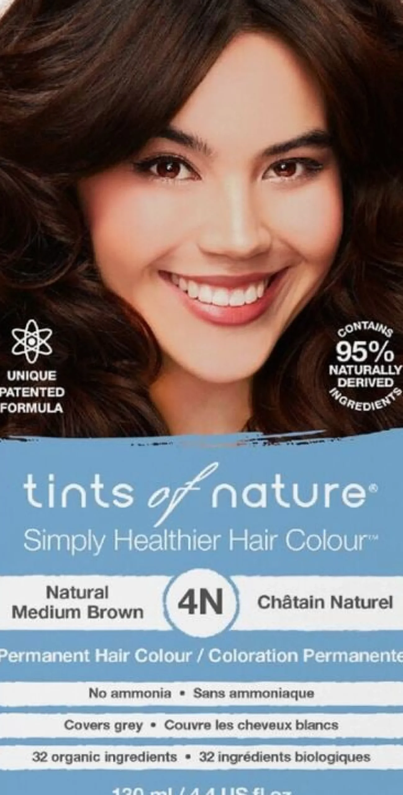 Tints of Nature Hårfärg 4N Natural Medium Brown