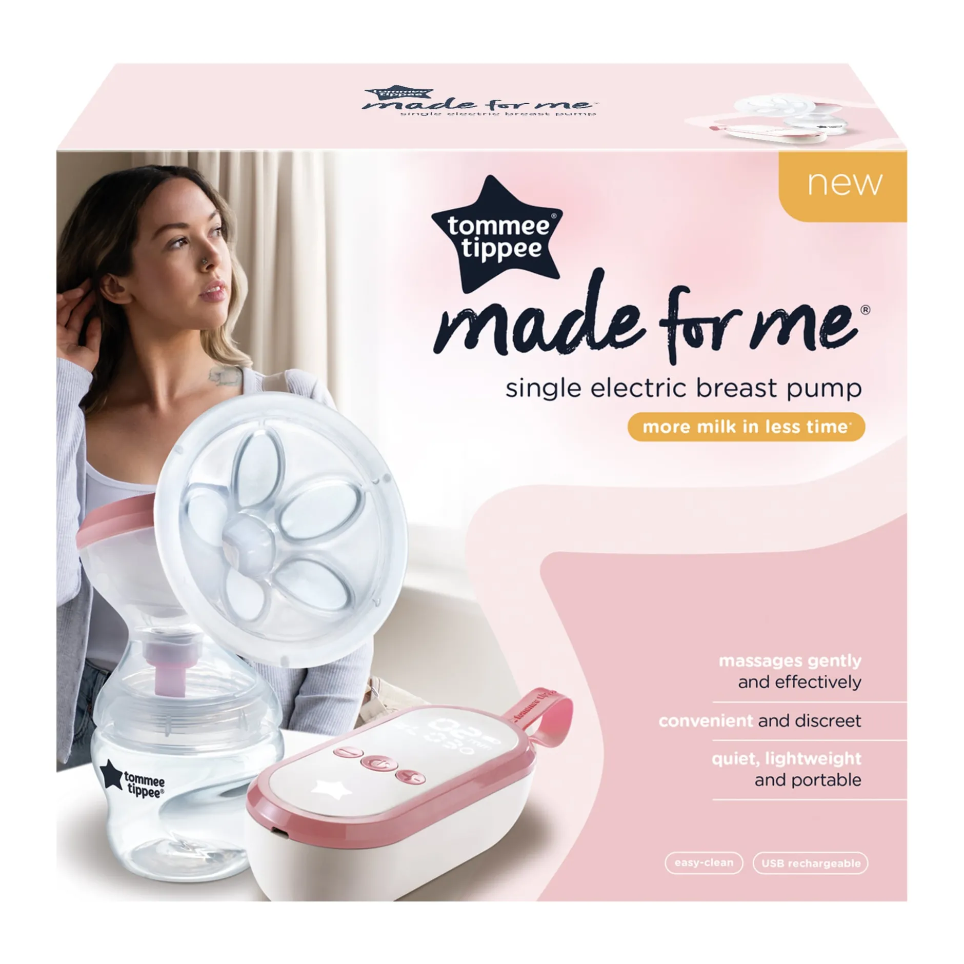 Tommee Tippee Closer To Nature Elektrisk Bröstpump Enkel