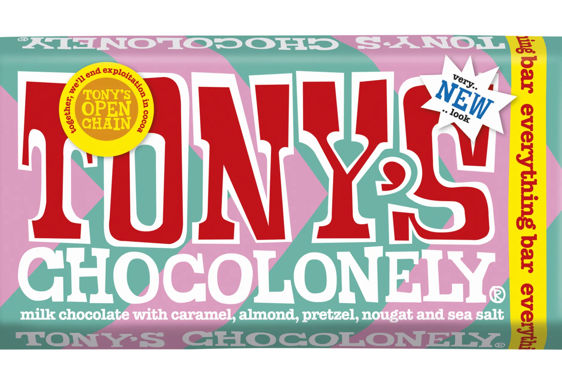 TONY´S Mjölkchoklad Everything 180 g