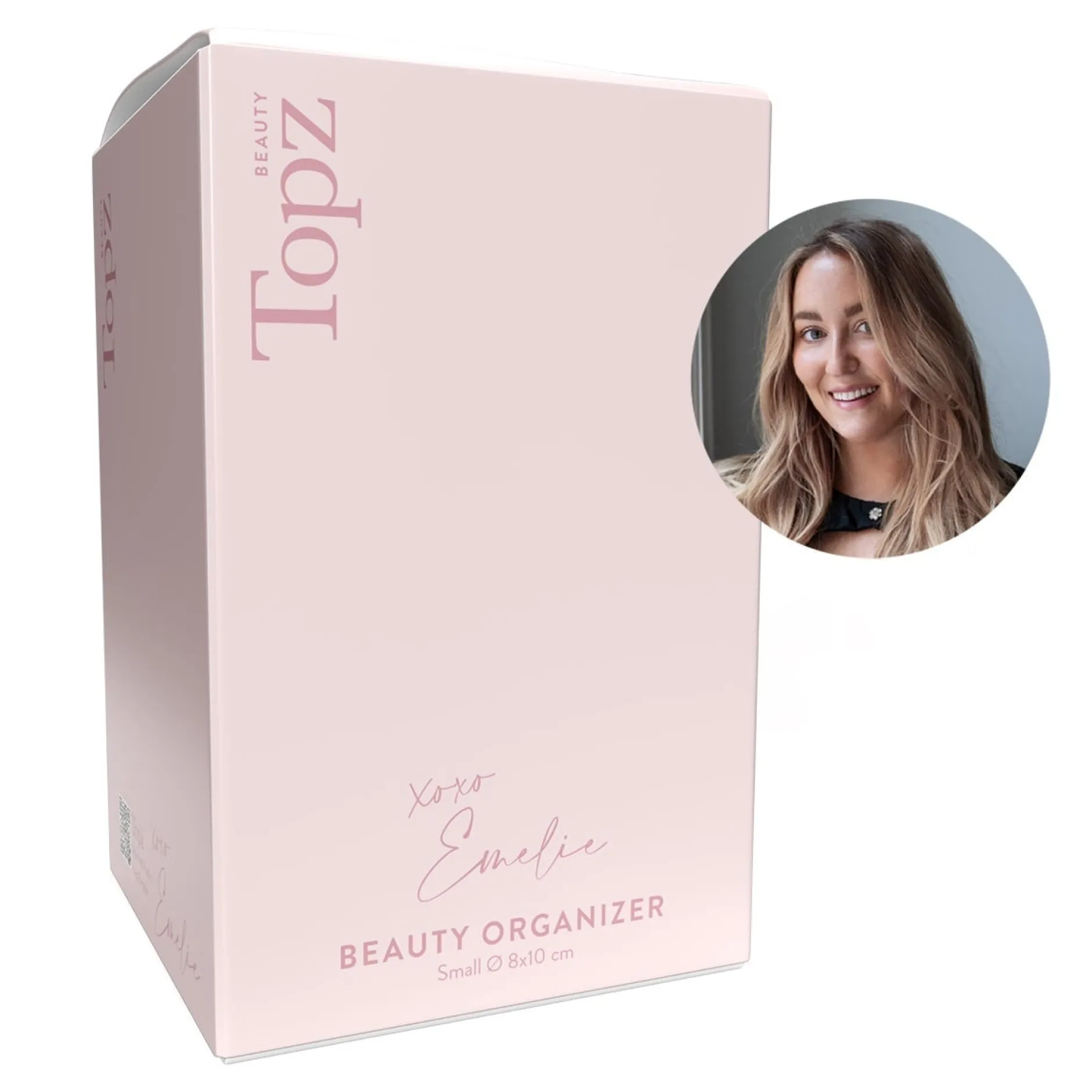 Topz x Hairtalk by Emelie Beauty Organizer i glas Small 1st