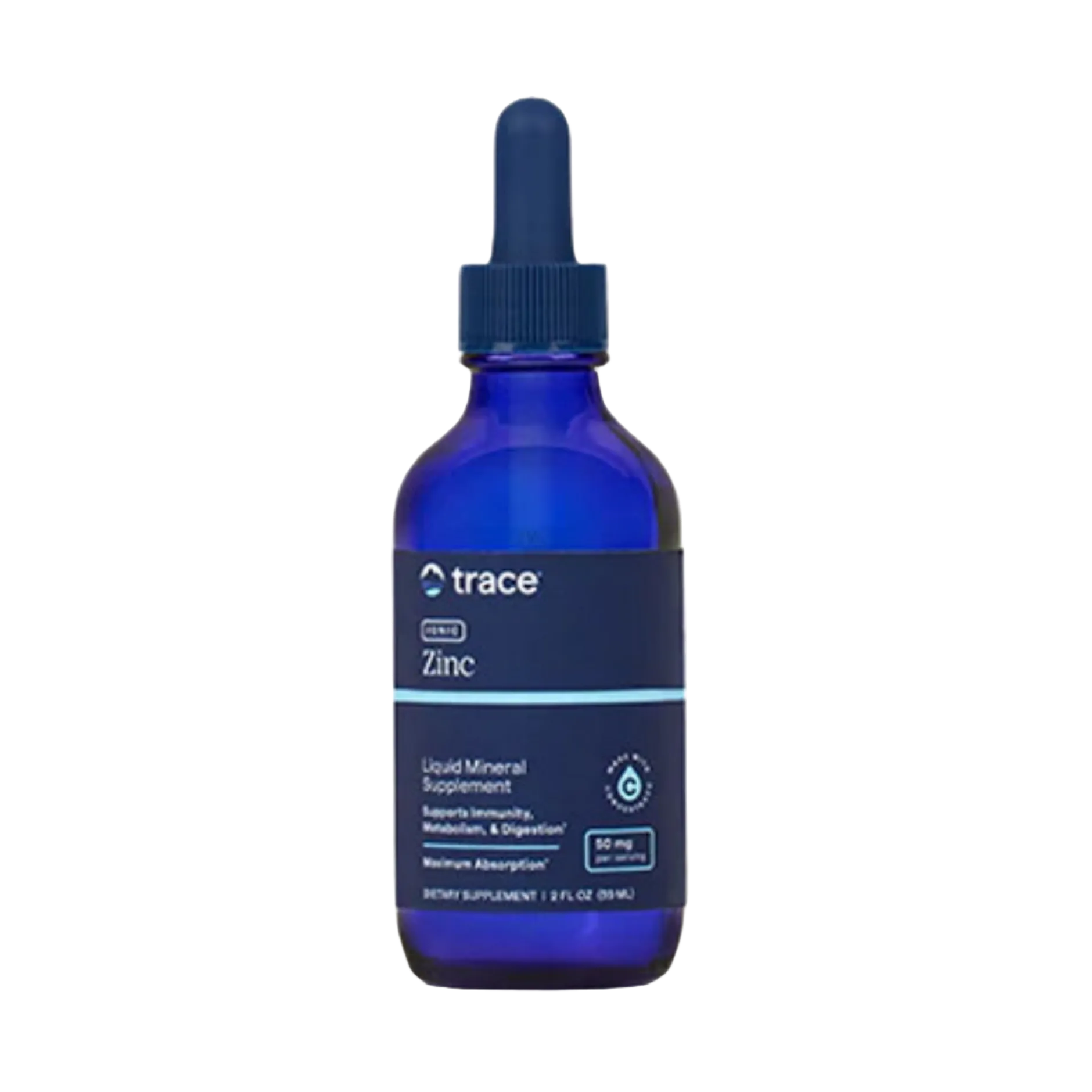 Trace Minerals Liquid Ionic Zinc 50 mg 59 ml
