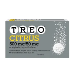 Treo Citrus 500 mg/50 mg 20 brustabletter 3 pack