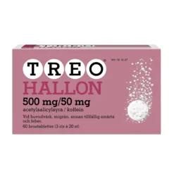 Treo Hallon 500 mg/50 mg 20 brustabletter 3 pack