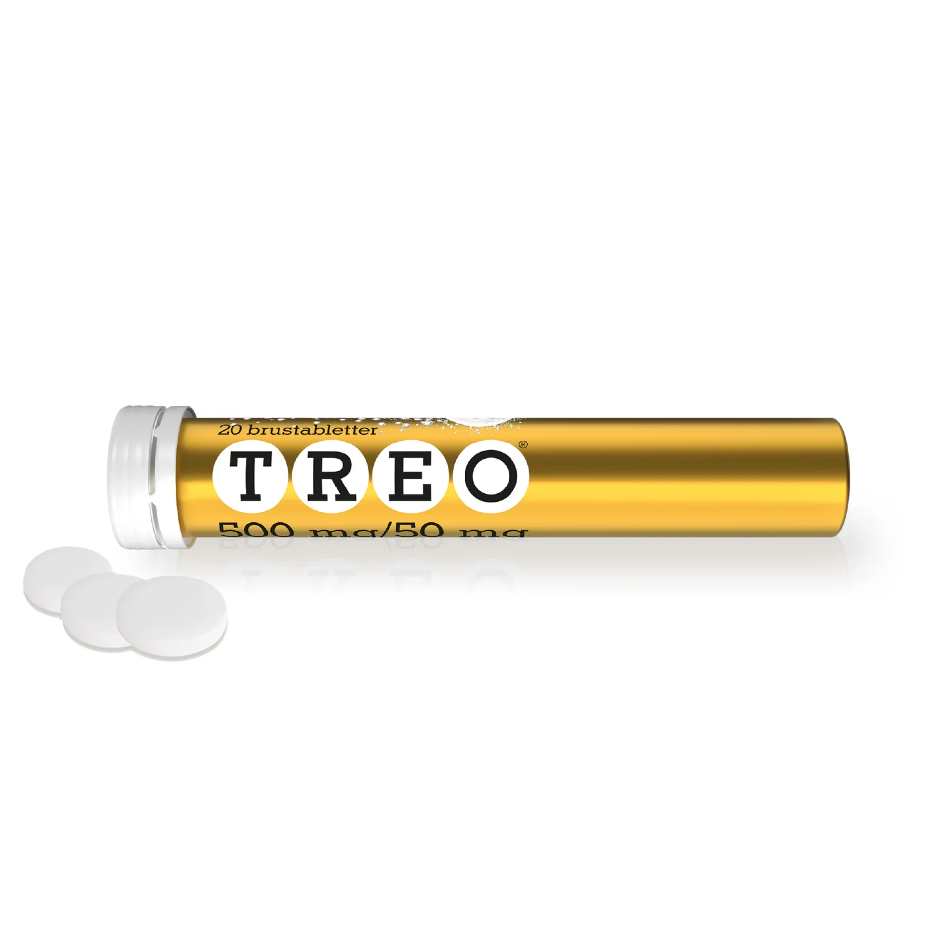 Treo 500 mg / 50 mg brustabletter 20 st