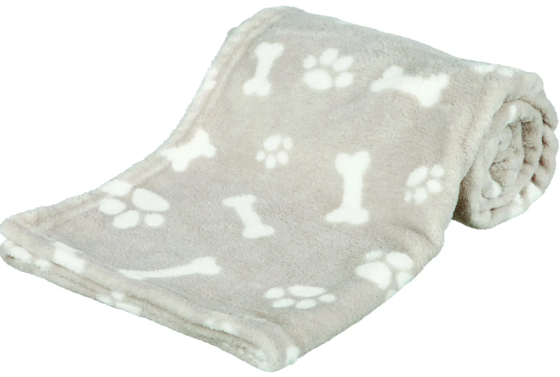 Trixie Kenny Filt Plysch 75 × 50 cm Beige 1 st