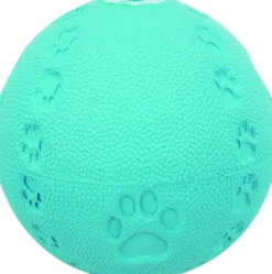Trixie Leksak Gummiboll 7,5 cm Pipljud 1 st - Olika färger
