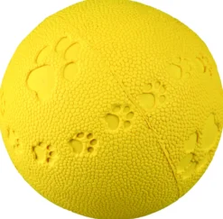 Trixie Leksak Gummiboll 7,5 cm Pipljud 1 st - Olika färger