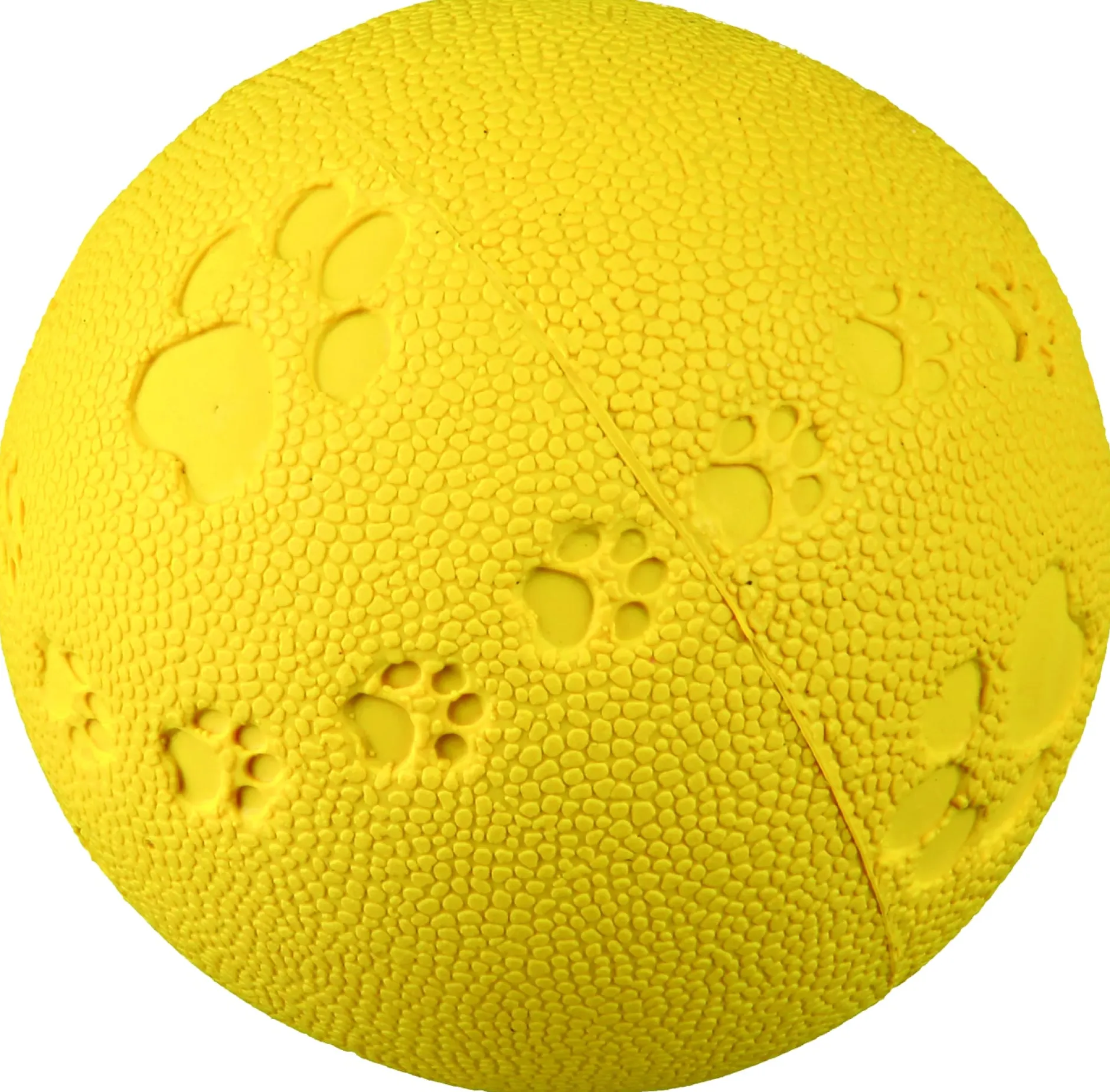 Trixie Leksak Gummiboll 7,5 cm Pipljud 1 st - Olika färger