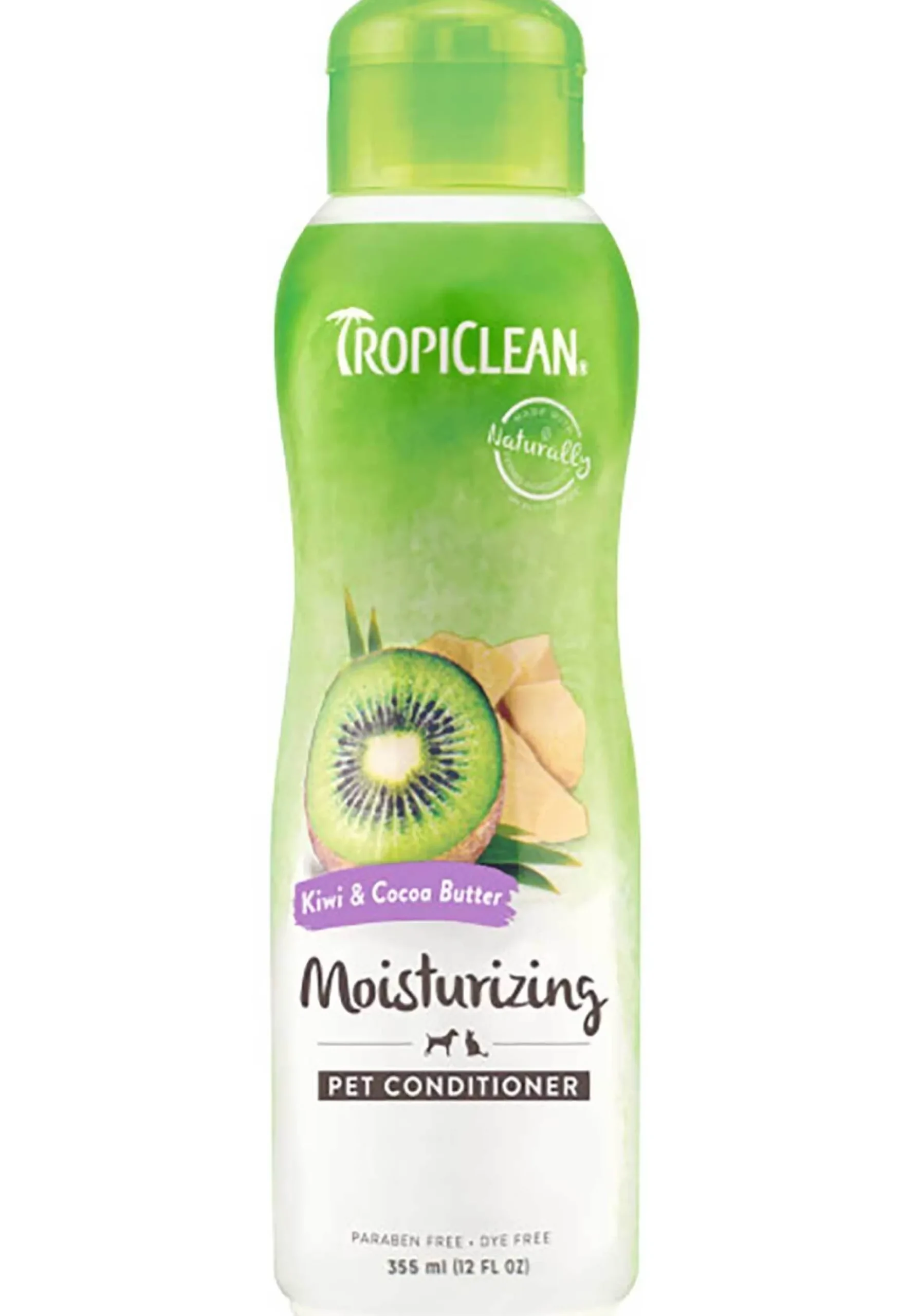 TropiClean Kiwi & Cocoa Butter Conditioner 355 ml