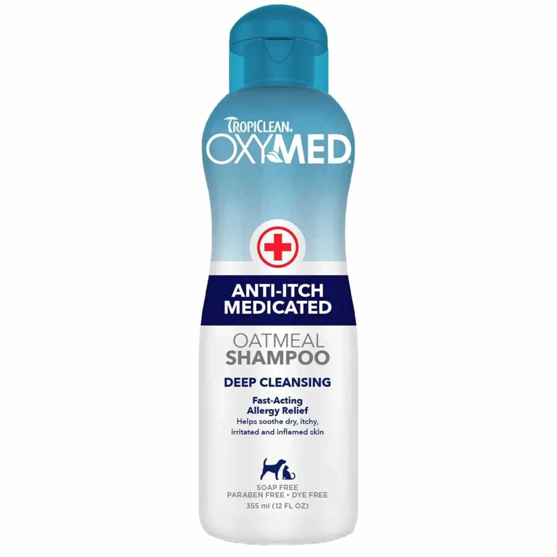 TropiClean Oxy-Med Anti-Itch Schampo 355 ml