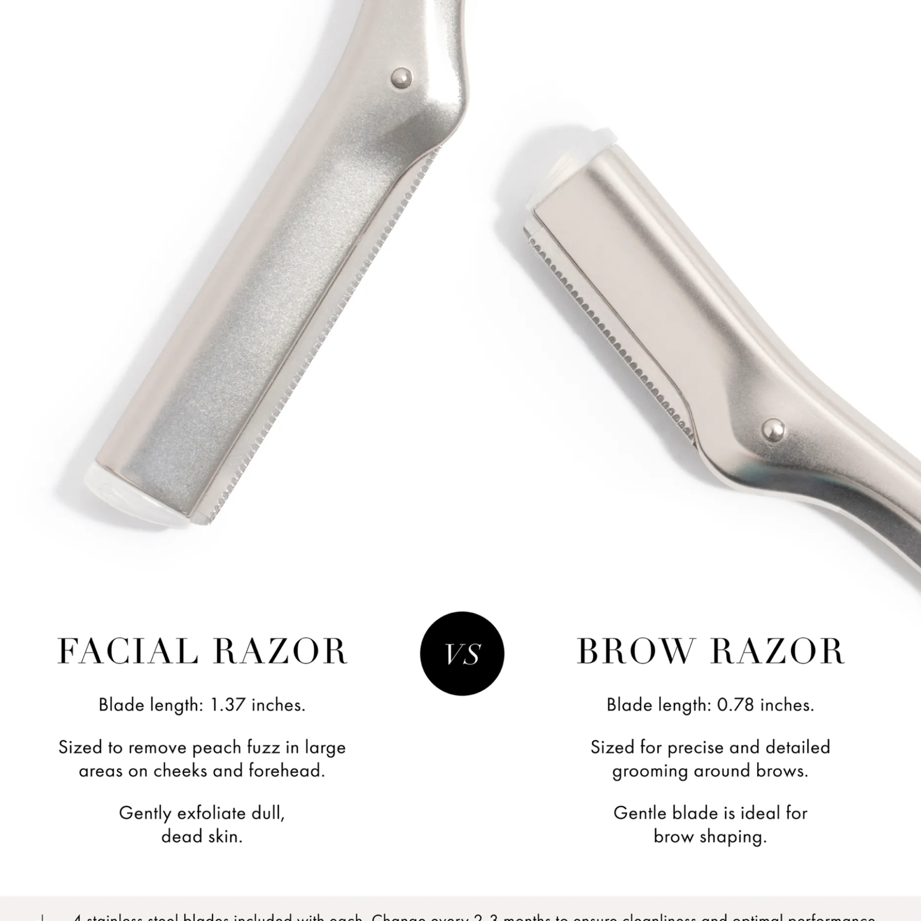 Tweezerman Facial Razor