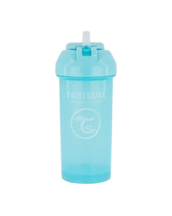 Twistshake Straw Cup Pastellblå 360 ml